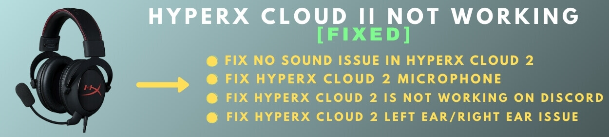 hyperx cloud 2 not working; Fixed